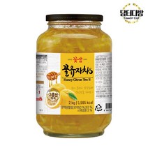 킹호연지기(무배) 꽃샘 꿀유자차S 2kg, 상세페이지 참조