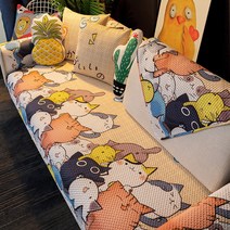 WQA사계절 미끄럼방지 소파패드 토퍼 쇼파 커버 덮개 리폼 천갈이 카우치 소파 매트 방석 깔개 가죽 천 러그