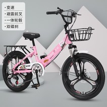 접이식 자전거 18인치 20인치 22인치 24인치 미니벨로, T09-화이트핑크그레이 일체형바퀴변속, C01-18 촌