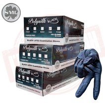 삼락 타투장갑 100매 블랙 글러브 택1 반영구, L 100매