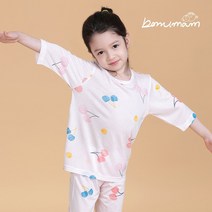 핑크체리 7부 인견 쟈가드 상하세트