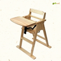 안전한 품질 인증 유아식탁의자 업소용 어린이 유아 접이식 원목 식탁 의자, 내츄럴원목시트 + 코멧 일회용 마스크 증정