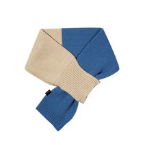 FENNEC KNIT TIMI MUFFLER_ver.5 - DUSTY BLUE / 페넥 니트 티미 머플러 버전5 더스티블루