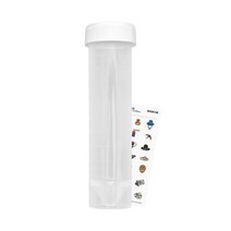 코니컬 튜브 스탠드형 50ml 멸균 플라스틱 시험관 원심관 코니칼 눈금 튜브랙 일체형 스텐드형 튜브렉, 1팩(25개입)(스티커증정)