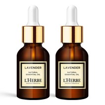 1+1 르에르베 천연 아로마 에센셜 오일 100% 원액 10ml, 라벤더 x 2개