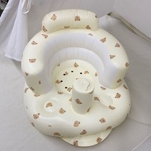 다기능 소파 아기 PVC 풍선 좌석 욕실 학습 저녁 식사 의자 목욕 대변 만화 매트 철제스툴, 03 4