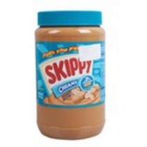 스키피 크리미 땅콩버터 대용량 1.36kg X 2개, Skippy-Peanut-butter-Creamy-48ozX2ct