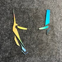 반사 자동차 스티커, 홀로그램, 25*21, 1개