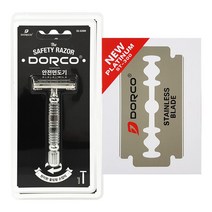 도루코 안전면도기 + 양날면도날 10p, 6세트