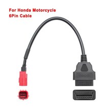 6pin OBD2 커넥터 KTM혼다 오토바이 Motobike 4Pin 할리Ducati OBD 16Pin 연장 케이블 가와사키야마하에 대 한, 혼다를 위한 6핀