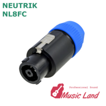 NEUTRIK NL8FC 케이블 커넥터 스피콘 암