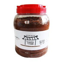 시골 경북 국산콩 명품 집 묵은 된장(3KG) 합천 예찬 봉화 경상도 옛날 수제 조선 된장, 3kg