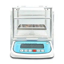 비중계 농도계 전자 밀도 측정기 고체 금 액체 고무, 경제적인 고액밀도계 DM-300S