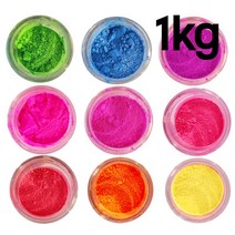 안료 형광안료 1kg 형광도료 형광페인트, 형광보라, 1개