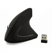 인체공학적 무선 수직 마우스 USB 광학 게이밍 유선 마우스 오른쪽 왼손 LED 라이트 컴퓨터 마우스 게이머 노트북 PC용 무소음마우스, 01 Black Right Hand
