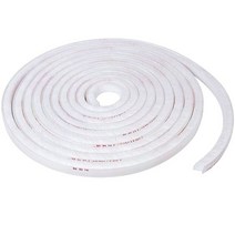 5m 벽 새로운 가제트 테이프 도어 스트립 Windproof Pile Weatherstrip 도어 및 창 인감 자기 접착 씰링 스트립, 하얀, 9x9mm