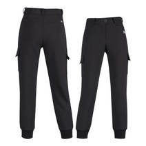 여성 봄 가을 골프웨어 골프 편한 반밴딩 캐주얼 카고 조거 팬츠