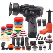 SPTA 12V 무선 드릴 자동차 광택기 페인트 연마 충전식, 12v Cordless Car Polisher V2