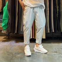 어썸블랑 남성 면 밴딩바지 배기핏 팬츠 6컬러
