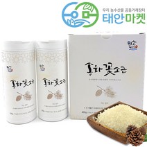 송화소금 미소지기 태안명품 송화꽃소금460g(230g 2개), 송화꽃소금460g(가는입자)