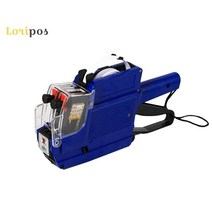 두줄 가격 라벨러 10 자리 태그 스티커 총 날짜 배치 번호 6600 이중 행 2 어플리케이터, 01 Random Color