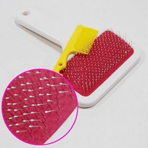 강아지 볼륨강조 피모정리 브러쉬 M 3개 슬리커 빗