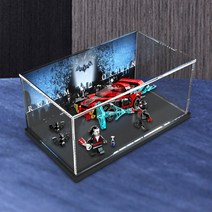 레고 마블 마일스 모랄레스 VS 모비우스 76244 아크릴 디스플레이 케이스 장식장