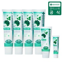 덴티스테 플러스화이트 브리즈민트 6종(160gX4 60gX1 20gX1), 단품