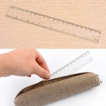 금성자 방안자-플라스틱자 눈금자 투명자 직자 광폭자 문구 교육용, 1개, 20cm