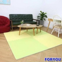 ForU273 놀이방 퍼즐매트 유아퍼즐매트 헬스장매트 헬스장인테리어 홈트매트 유아매트, 바닐라*본상품