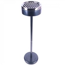 스탠드재털이(흰색 검정 랜덤)13.5x60cm 업소용 스텐 재떨이 야외용 실외용