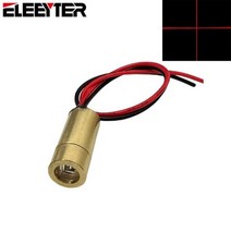산업용 미니 레이저 모듈 레드 로케이트 헤드 LD 포지셔닝 650nm 5mW 3V 5V 9mm 크로스 라인 도트 9x21mm, 3V Cross LD Module