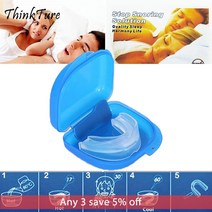치과 구강 보호대 코골이 방지 야간 탈라 치아 Bruxism 수면 보조 도구 복싱 스포츠용 잇쉴드, 한개옵션0