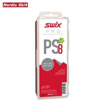 SWIX 스윅스 스키 보드 연습용 트레이닝 왁스 왁싱 PS8 Red 180g