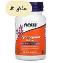 (무료배송) nowfood 나우푸드 호팍사 피크노제놀 100mg 60정 프랑스 해안소나무 껍질 추출물 [빠른배송], 1개