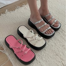 포니 스트랩 샌들 (굽6cm)(파라노말샵)