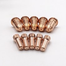52556 51246 PT100 IPT-100 PT-100 PTM100 TPTM100 플라즈마 전극 팁 커터 토치 10 pcs FUBAG P100, 1.4mm 노즐