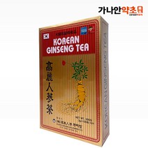 가나안약초 고려인삼뿌리방 고려인삼차/한방차, 100포, 3g