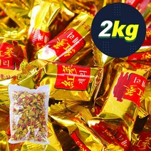 (무배)일광 홍삼제리 2kg/벌크/박스/젤리/캬라멜/간식, 1G2L_(무배)일광 홍삼제리 2kg