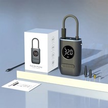 디지털 자동차 타이어 풍선 스마트 에어 펌프 전동 에어샥 자동차에 대 한 자동 휴대용 공기 압축기 휠 전기 12V 미니 팽창기, 프랑스