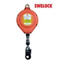 스왈록 KCS 소형 안전블록 블럭 5m 6m 8m 소형 경량 앵커 안전그네 안절벨트 락킹 추락방지 KB-065