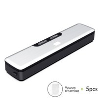 고주파실링기 고주파포장기계 핸드실러 진공포장기 접착기 진공 밀봉기 125W 70Kpa 포장기 비닐 봉투 탈기 식품 제품용 모터, [03] UK PLUG, [01] 실버 그레이