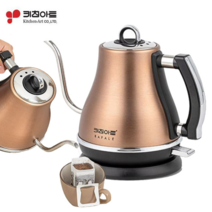 키친아트 프리미오 전기 드립포트 1.2L (KK-224) 무선 핸드드립 커피 티 포트 차 주전자, KK-224