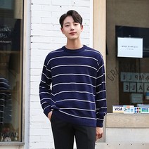 [붐스타일] 일레븐 분위기 있는 단가라 니트