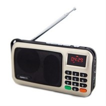 메모렛 효도 라디오 DMP-7000 + 트로트 음원 155곡 수록 SD카드, 혼합 색상