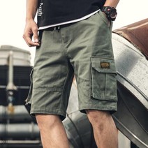 밴딩 남자반바지 면 휴가 밴딩반바지 반바지 5부 7부