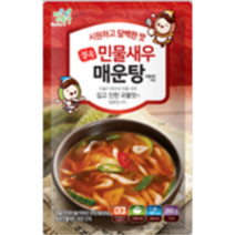 정옥 국내산 다슬기로 우린 시원하고 얼큰한 민물새우매운탕, 350g, 15개