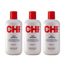 CHI 실크인퓨젼 헤어에센스 355ml 3개