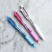 샤프 볼펜 세트 검정 빨강 2색삭 볼펜 샤프 필기류, pink