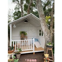 창고형 원두막 방갈로 농막 조립식 창고 농기구보관함, 길이 1.5 너비 1.2 높이 2.1 M